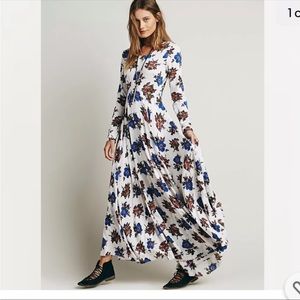 Free People First Kiss Floral Maxi Dress